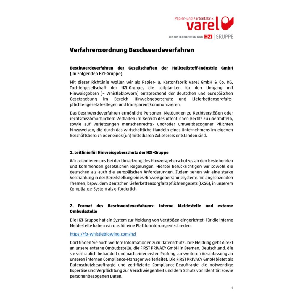 Beschwerdeverfahren
